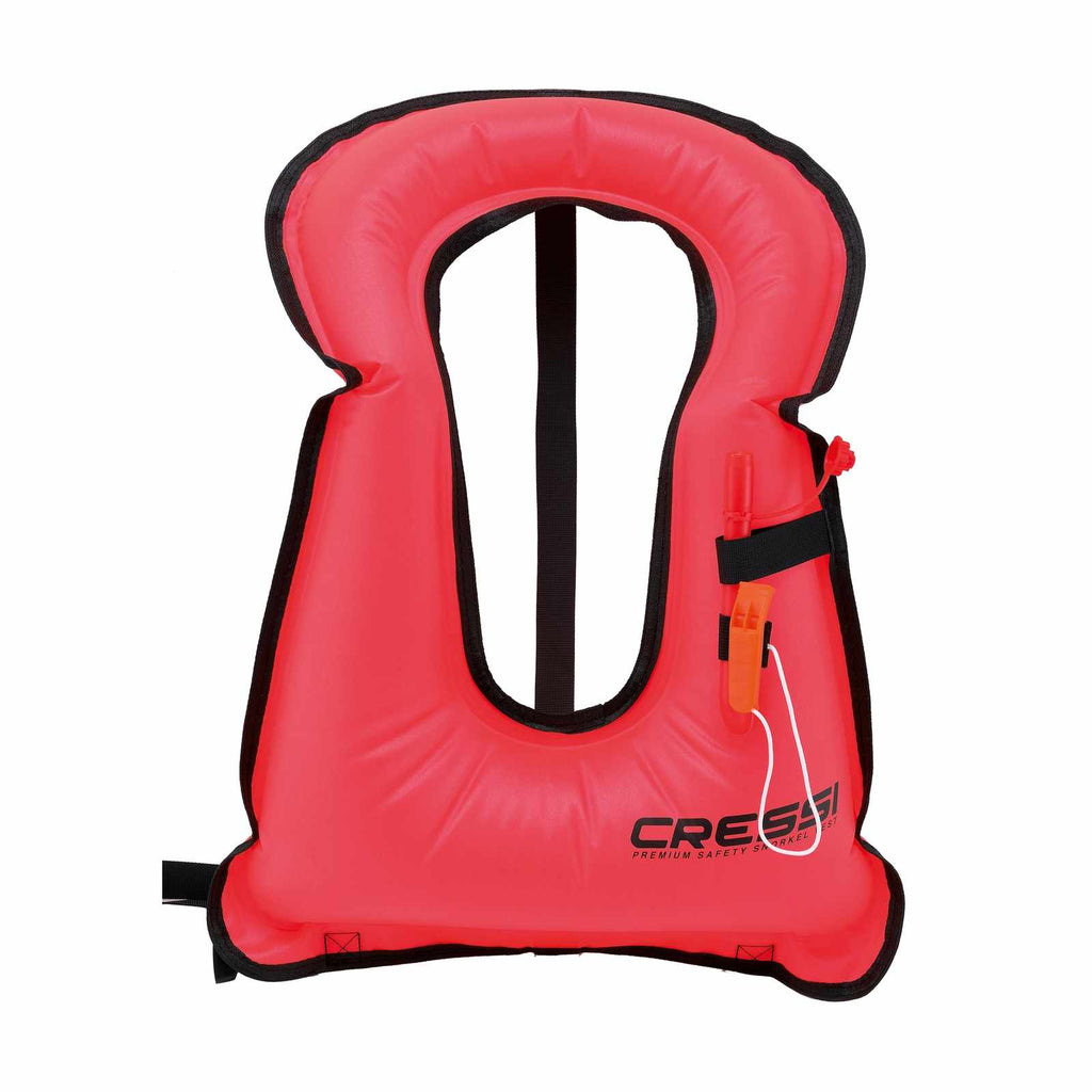 Snorkeling Vest Orange One Size Cressi ESV100058