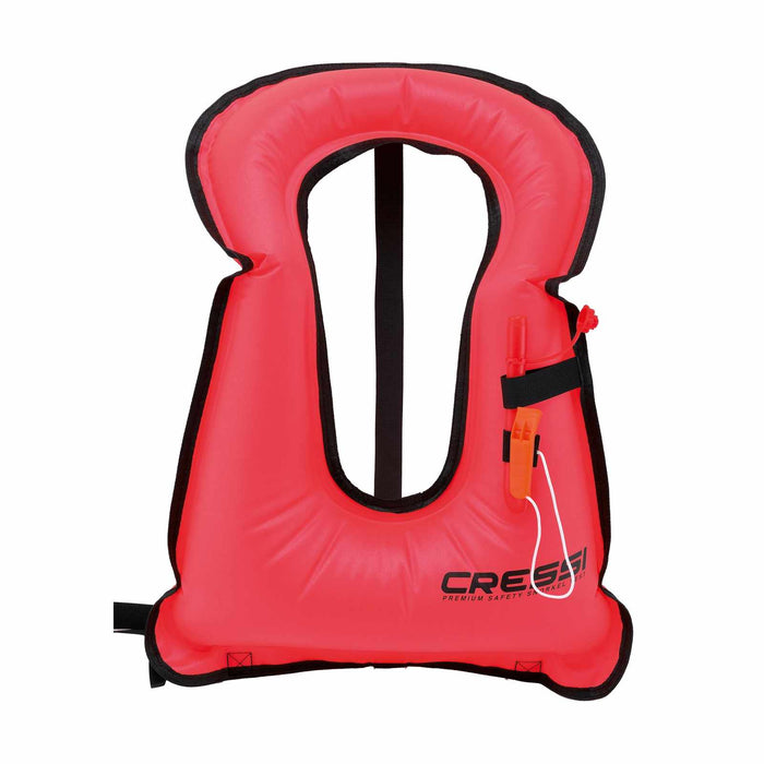 Snorkeling Vest Orange One Size Cressi ESV100058