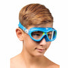 Swimming Mask Cobra Kids Transparent-Blue-Lime Cressi DE202021