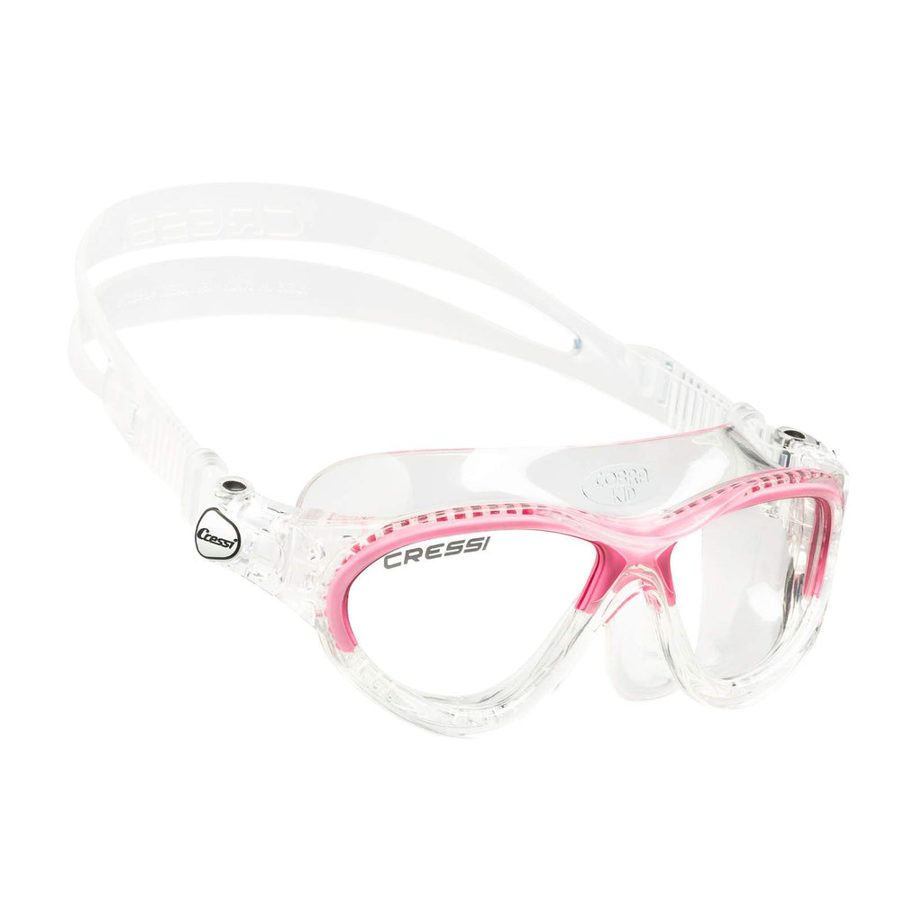 Swimming Mask Cobra Kids Transparent-Pink Cressi DE202040