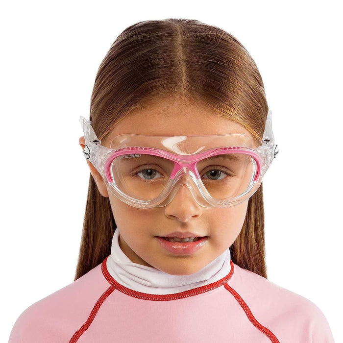 Swimming Mask Cobra Kids Transparent-Pink Cressi DE202040
