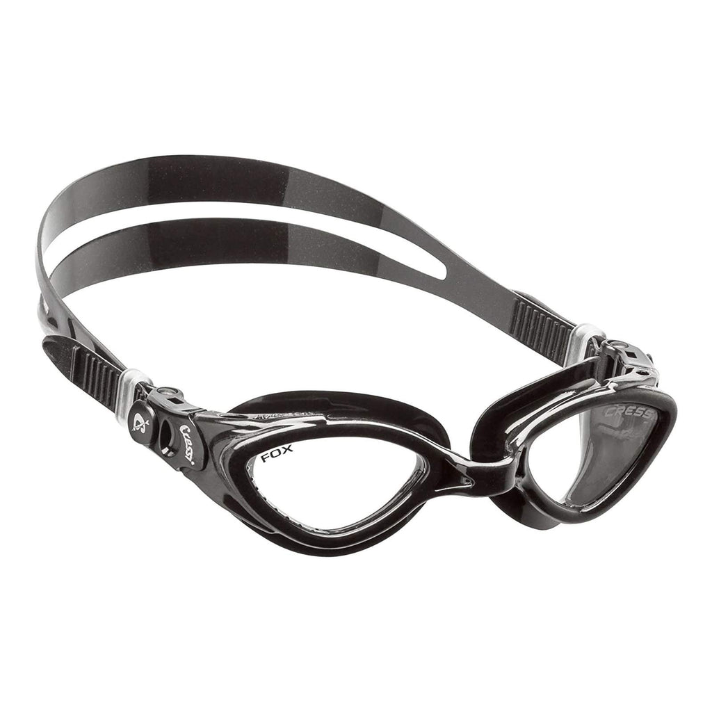 Swimming Goggles Fox Dark-Black Cressi DE202150