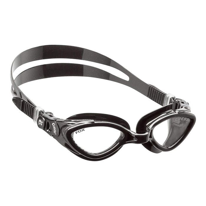 Swimming Goggles Fox Dark-Black Cressi DE202150