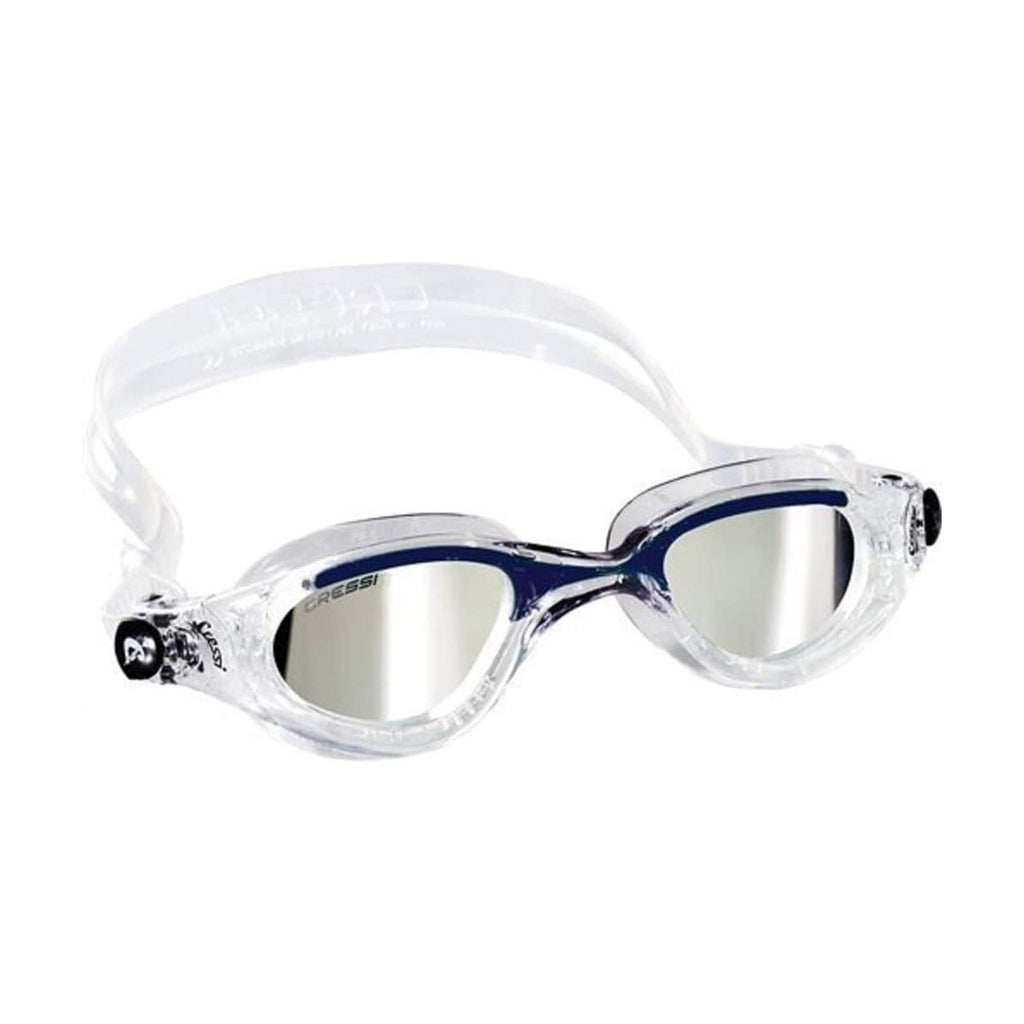 Swimming Goggles Flash Blue Mirrored Lenses Cressi DE2023752