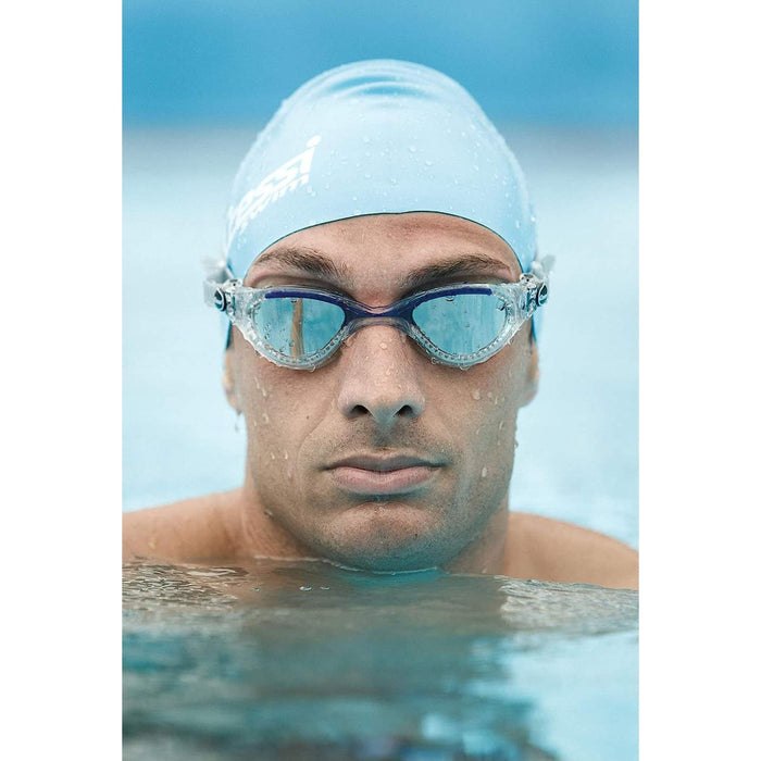 Swimming Goggles Flash Blue Mirrored Lenses Cressi DE2023752