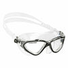 Swimming Mask Planet Transparent-White-Silver Cressi DE202650