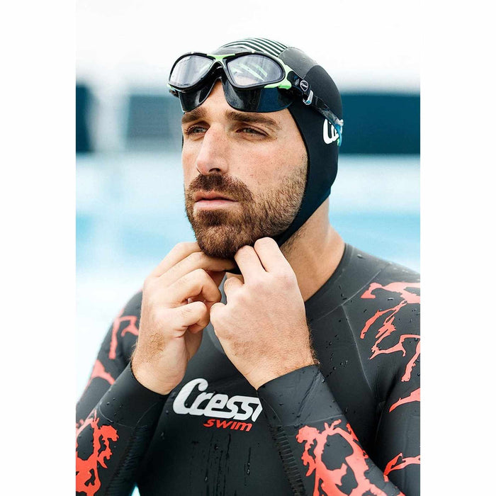 Swimming Mask Planet Transparent-Metallic-Blue Cressi DE2026555