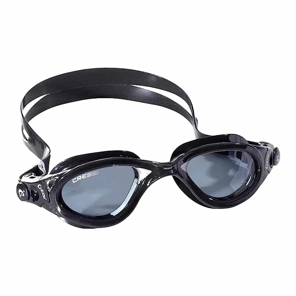 Oculus da nuoto Flash Media Scura-Nera Lenti Fumè Cressi DE202950