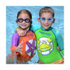 Oculus da nuoto Crab Kids Trasparente-Blu-Chiaro Cressi DE203122