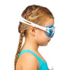 Maschera da nuoto Baloo Kids Bianco-Blu Cressi DE203220