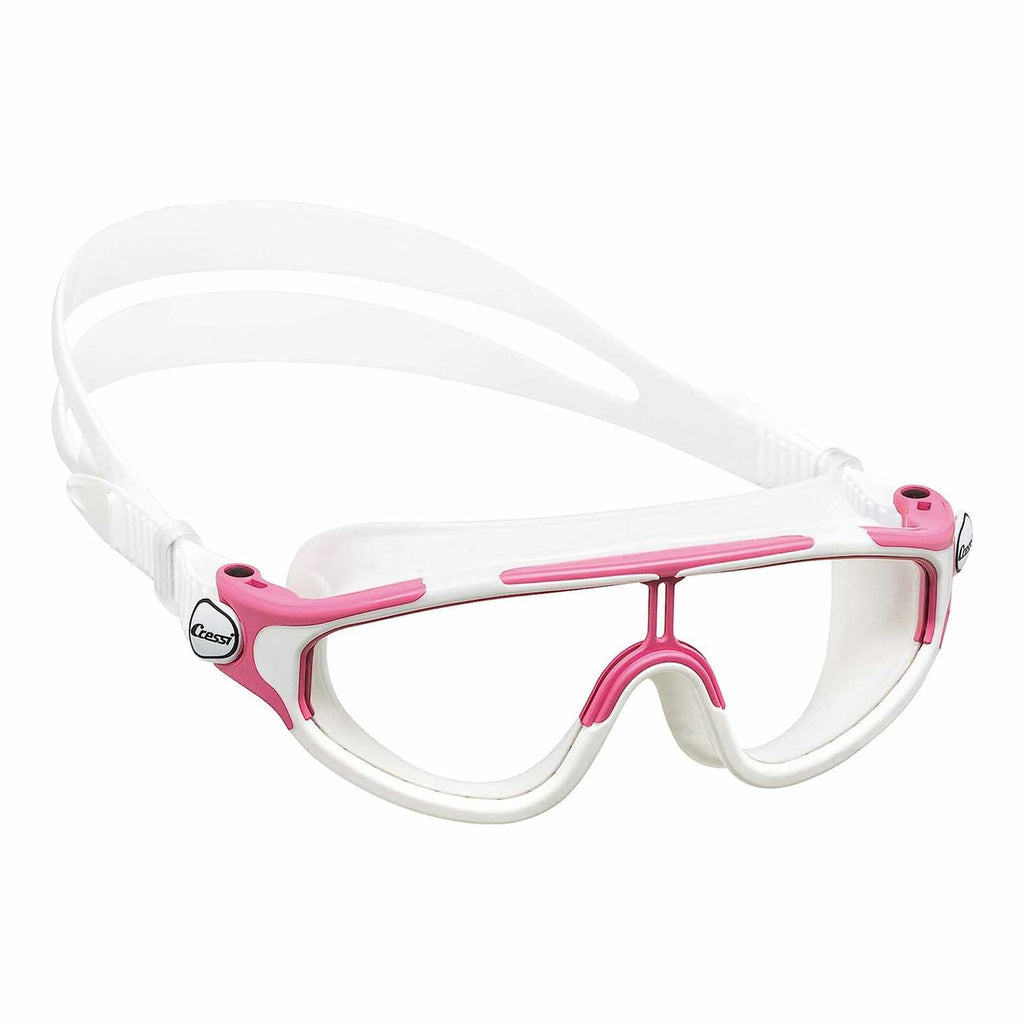 Maschera da nuoto Baloo Kids Bianco-Rosa Cressi DE203240