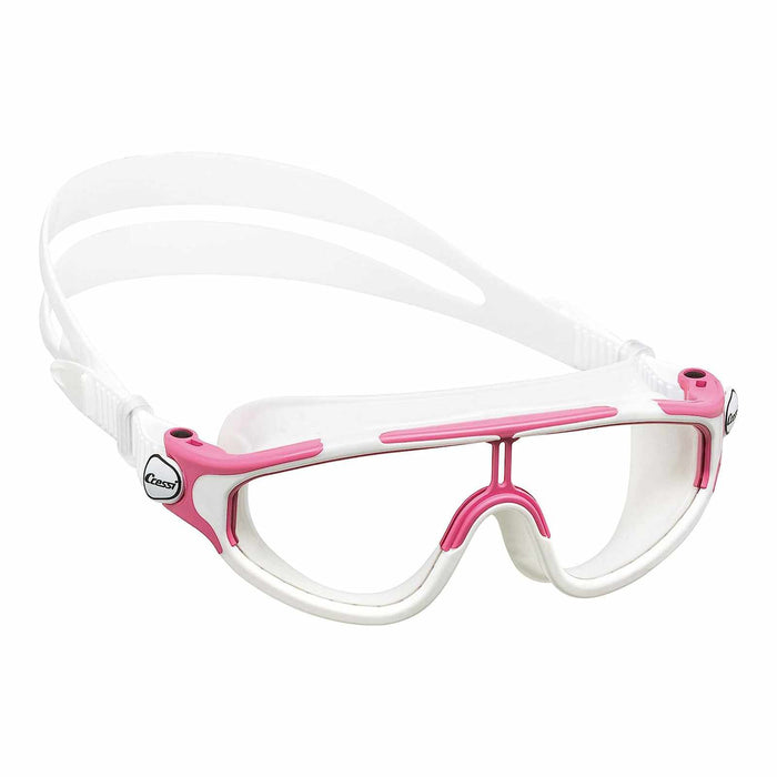Maschera da nuoto Baloo Kids Bianco-Rosa Cressi DE203240