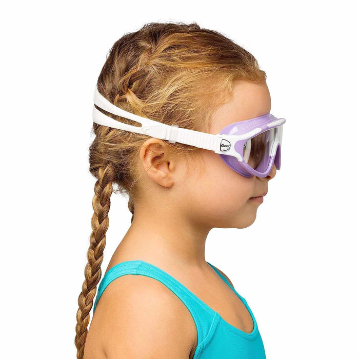 Maschera da nuoto Baloo Kids Bianco-Lilla Cressi DE203241