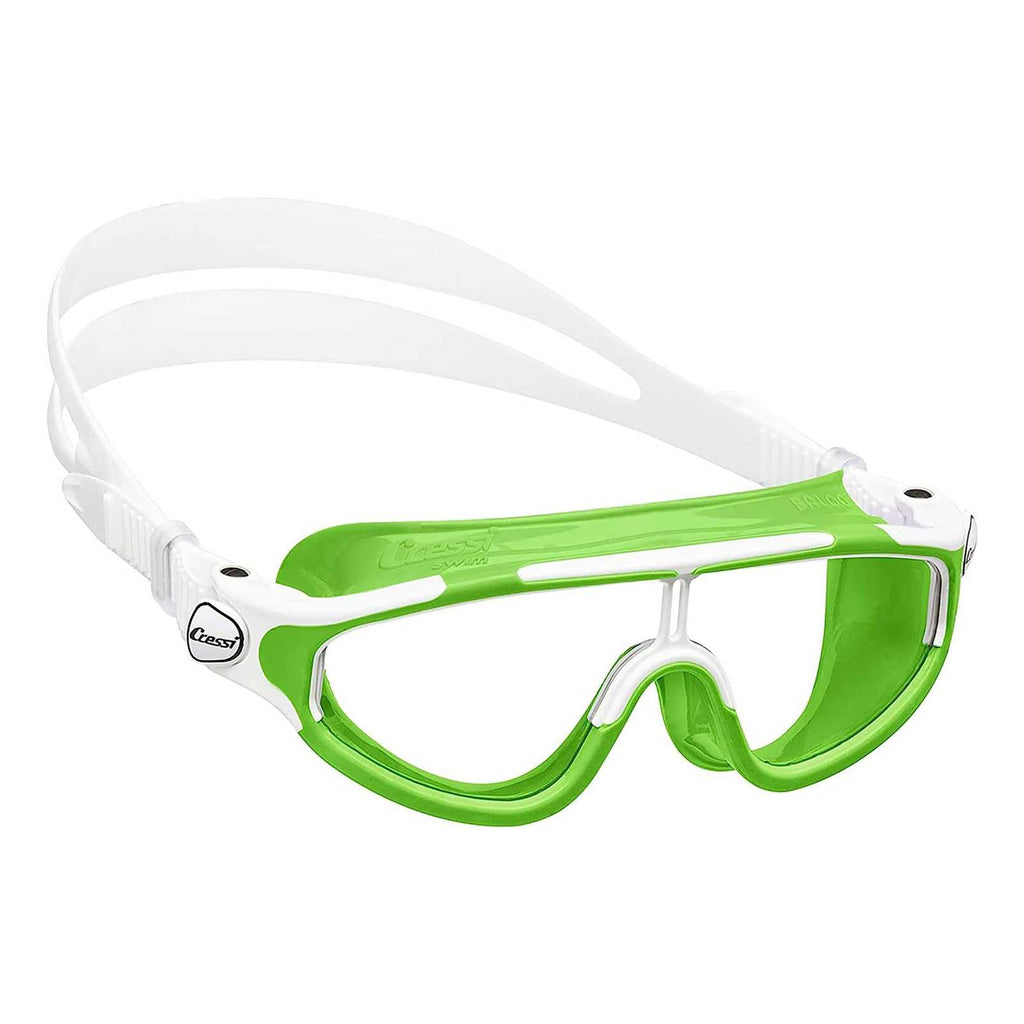Maschera da nuoto Baloo Kids Bianco-Lima Cressi DE203267