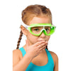 Maschera da nuoto Baloo Kids Bianco-Lima Cressi DE203267