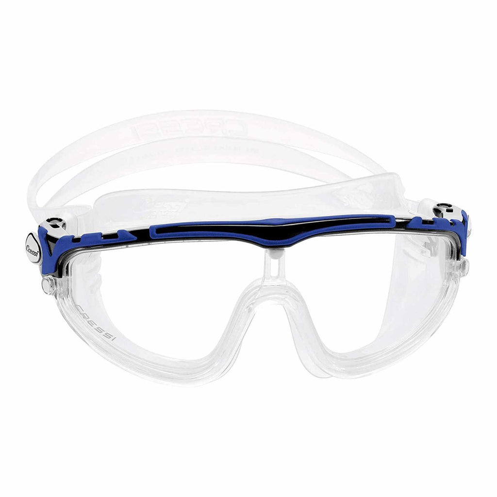 Swimming Mask Skylight Transparent-Blue-Black Cressi DE203320