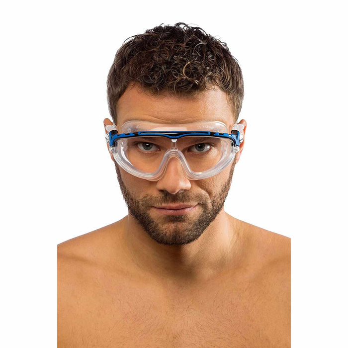 Swimming Mask Skylight Transparent-Blue-Black Cressi DE203320