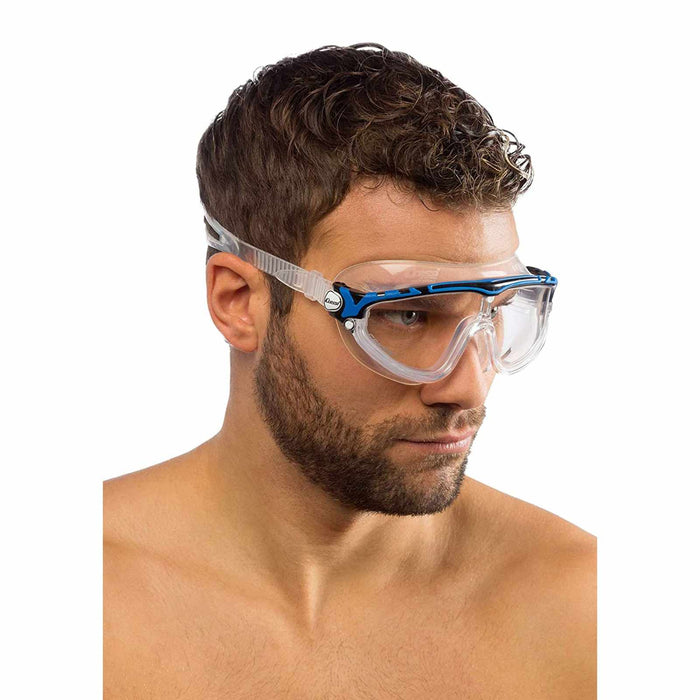 Swimming Mask Skylight Transparent-Blue-Black Cressi DE203320