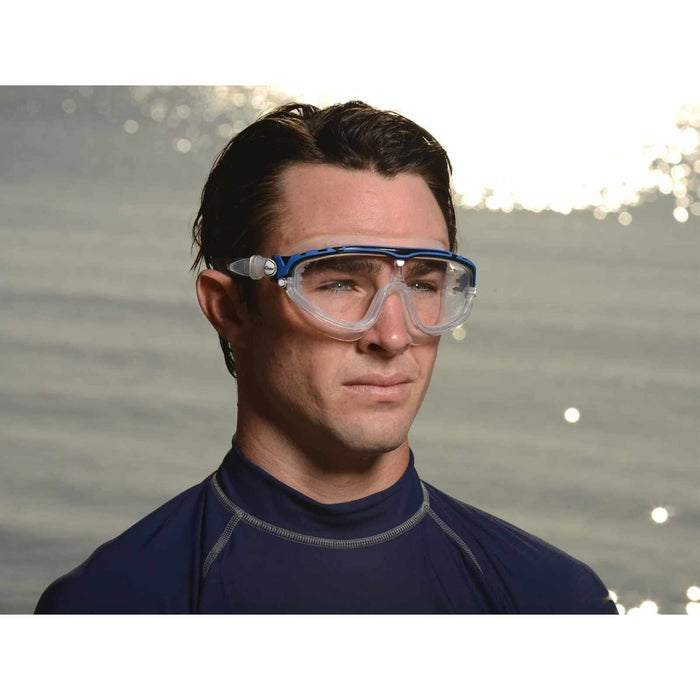 Swimming Mask Skylight Transparent-Blue-Black Cressi DE203320