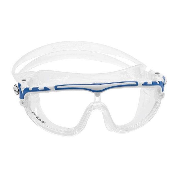 Swimming Mask Skylight Transparent-White-Blue Cressi DE203322