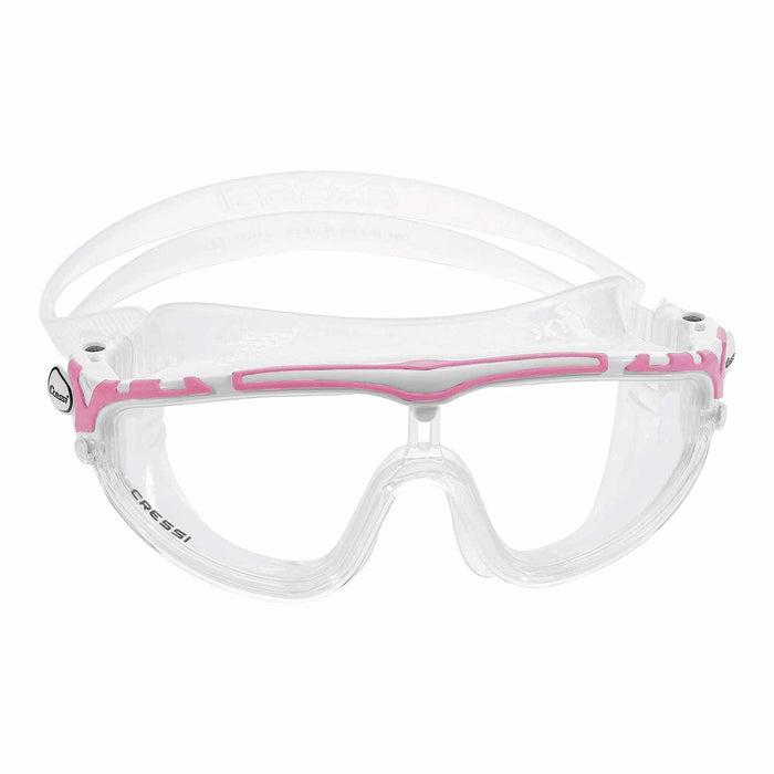 Maschera da nuoto Skylight Trasparente-Bianco-Rosa Cressi DE203340