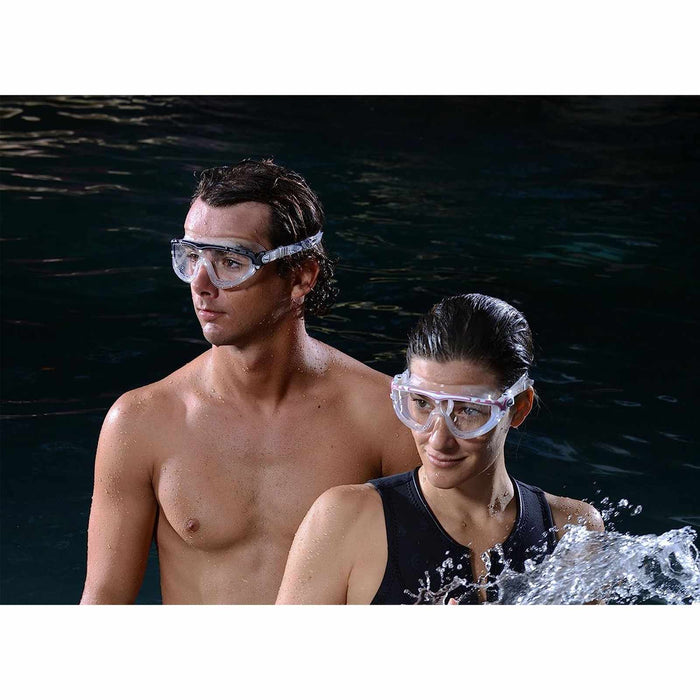 Maschera da nuoto Skylight Trasparente-Bianco-Rosa Cressi DE203340