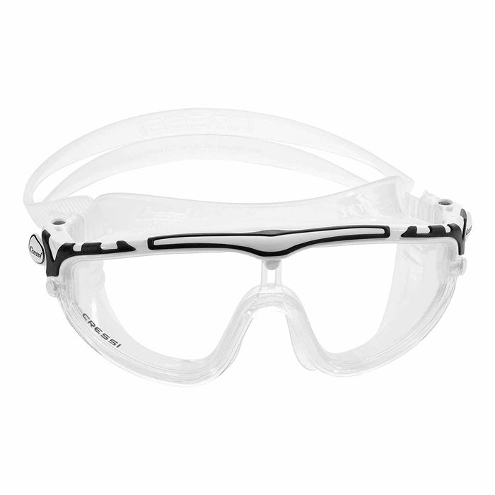Swimming Mask Skylight Transparent-White-Black Cressi DE203350