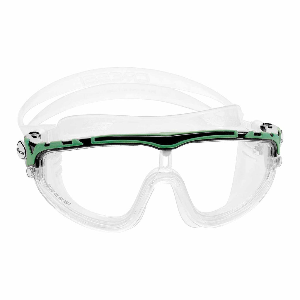 Swimming Mask Skylight Transparent-Black-Lime Cressi DE203367