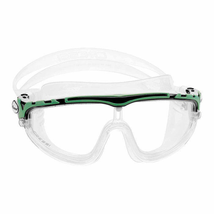 Swimming Mask Skylight Transparent-Black-Lime Cressi DE203367