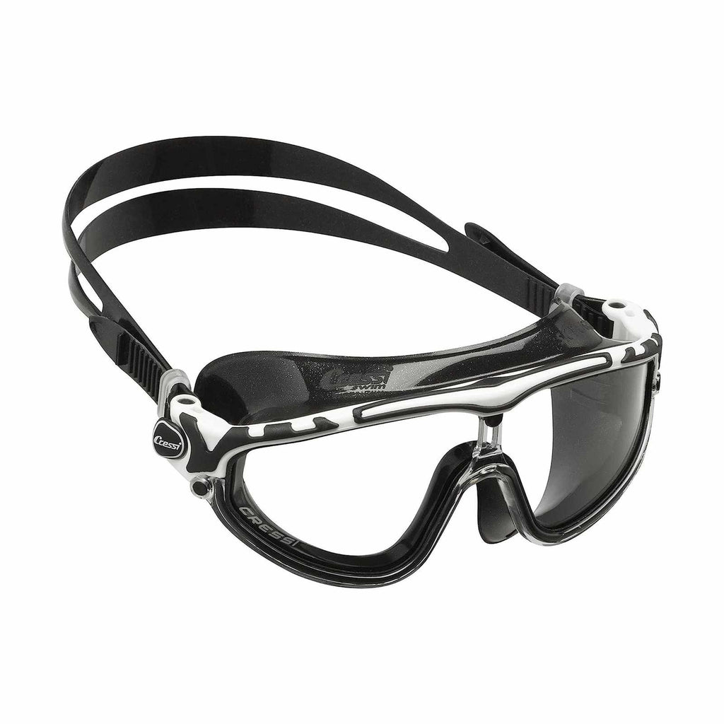 Maschera da nuoto Skylight Scura-Nero-Bianco Cressi DE203451