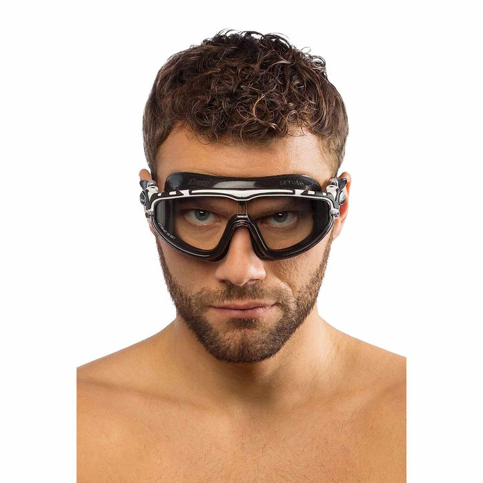 Maschera da nuoto Skylight Scura-Nero-Bianco Cressi DE203451