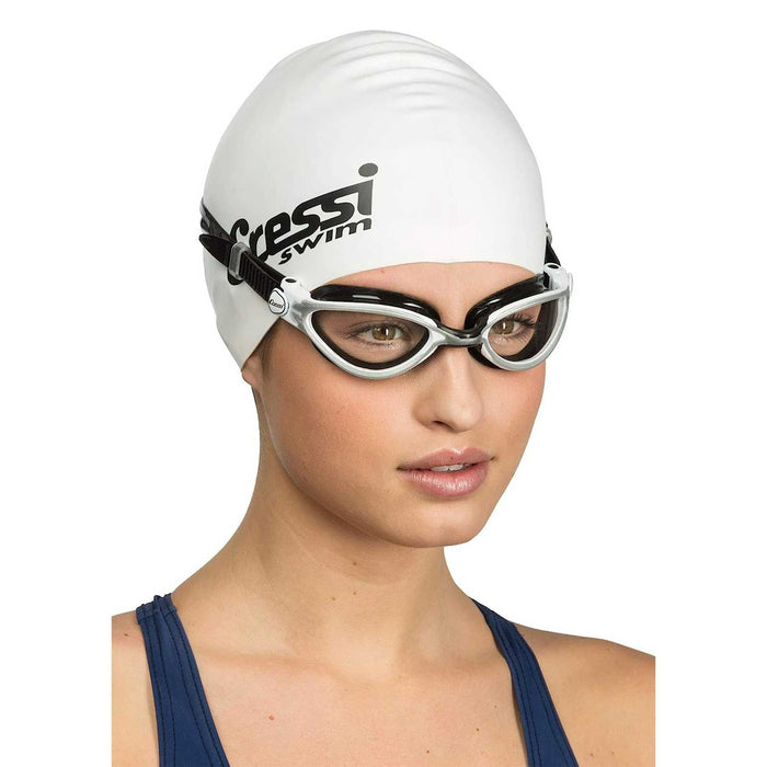 Occhialini da nuoto Thunder Scuro-Nero-Argento Cressi DE203650