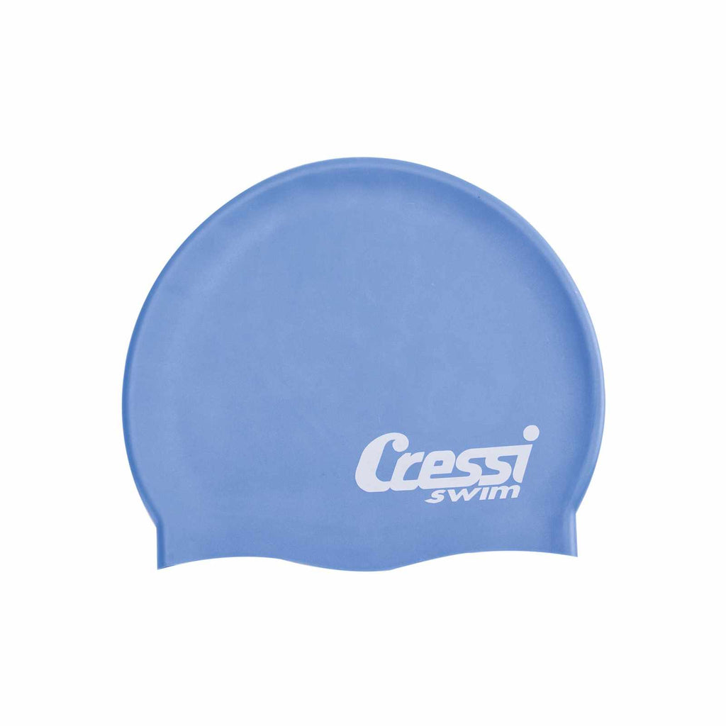Swimming Silicone Cap Adult Sky-Blue Cressi FDF220121