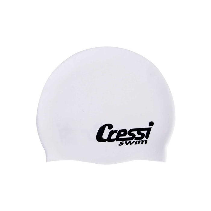 Cappellino in silicone da nuoto Adulti Bianco Cressi FDF220130