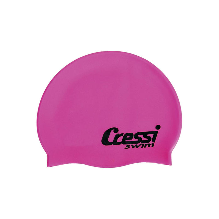 Cappellino in silicone da nuoto Bambini Rosa Cressi FDF220240