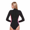 Swimsuit Thermal Ultraspan Woman 2mm Black-Pink White Long Sleeve M-3 Cressi XDG0001013