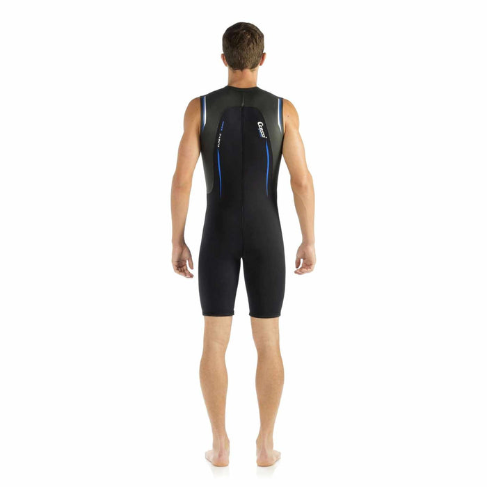 Costume da bagno Termico Uomo 2mm Nero-Grigio S-2 Cressi DG000902