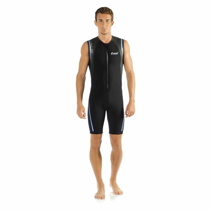 Costume da bagno Termico Uomo 2mm Nero-Grigio XL-5 Cressi DG000905