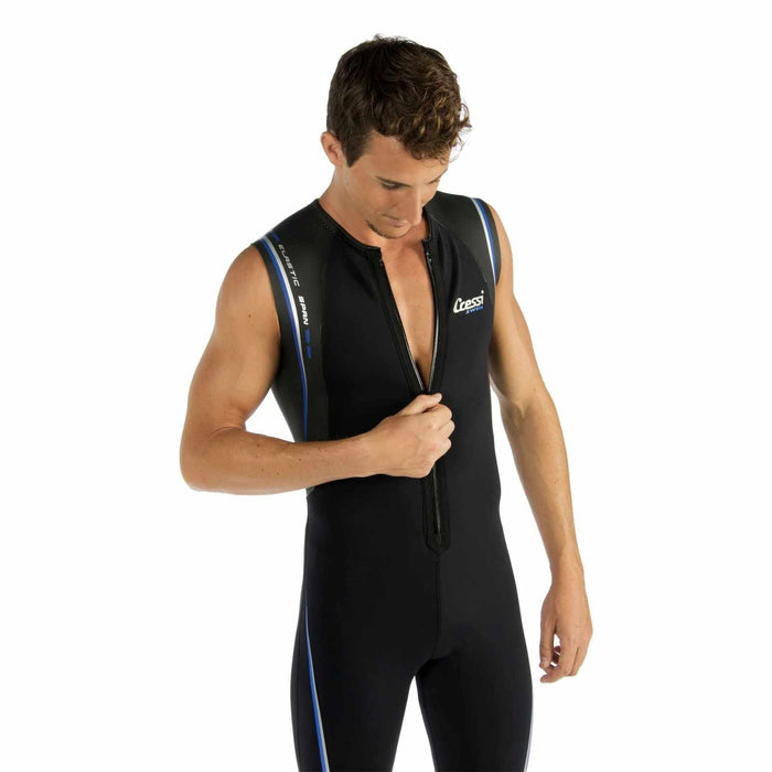 Costume da bagno Termico Uomo 2mm Nero-Grigio XL-5 Cressi DG000905