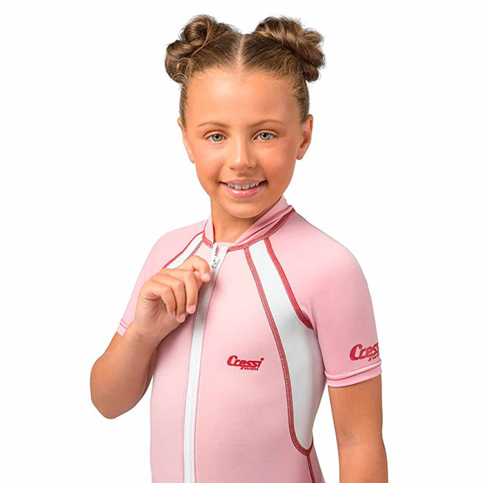 Short Wetsuit Baby 1,5mm Pink S-2 Years Cressi DG001101