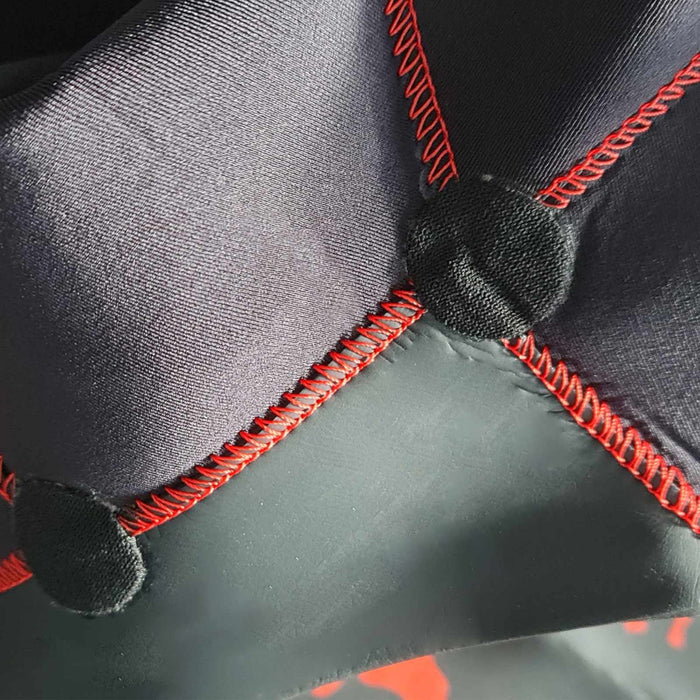 Mutino Kuwae Uomo 2-3-4mm Nero-Rosso L-4 Cressi DG002414