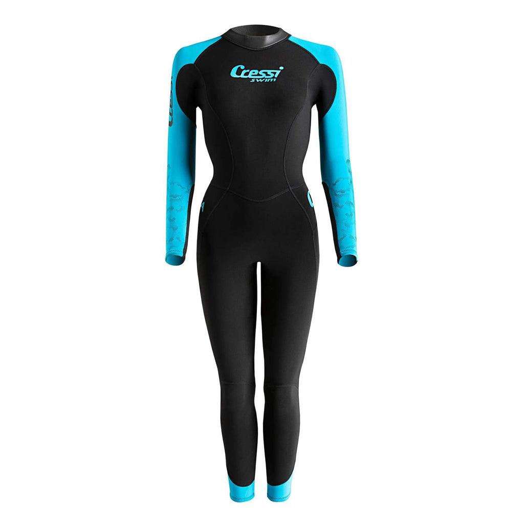 Mutino Karua Donna 3-2mm Nero-Turchese S-2 Cressi DG003002