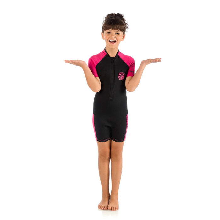 Mutino Corto Little Shark Bambini 2mm Rosa XL-11-12 Anni Cressi DG003107