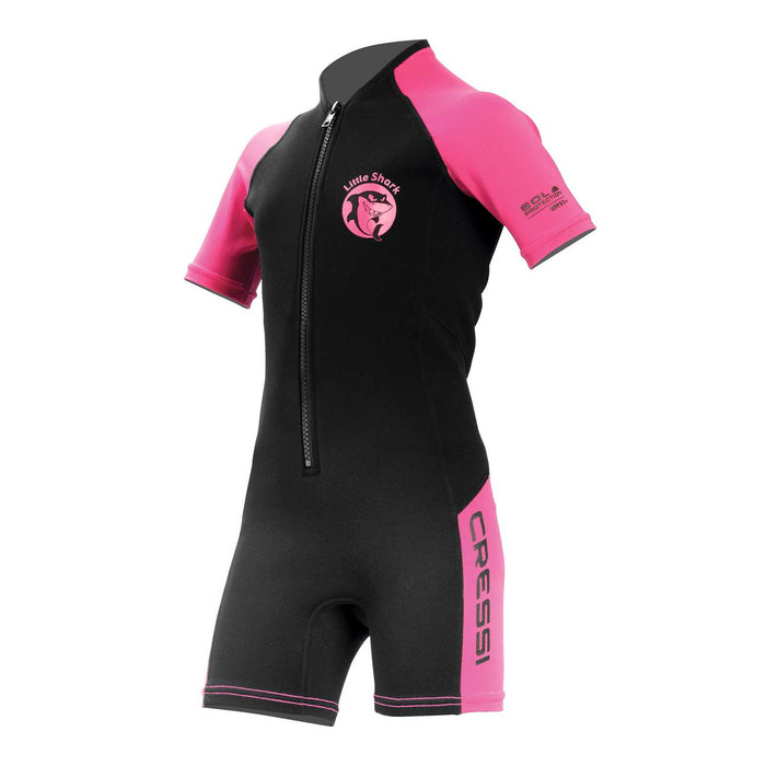Mutino Corto Little Shark Bambini 2mm Rosa XL-11-12 Anni Cressi DG003107