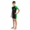 Short Wetsuit Little Shark Kids 2mm Lime L-9-10 Years Cressi XDG003306