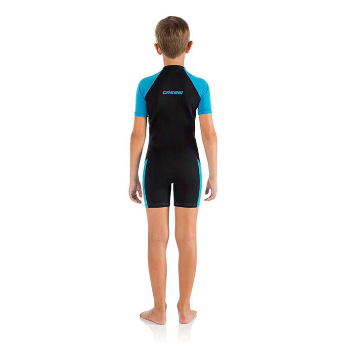 Mutino Corto Little Shark Bambini 2mm Blu XXL-13-14 Anni Cressi DG003508