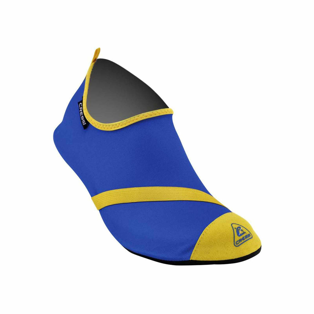 Tauchsocken Aqua Royal Blau-Gelb Größe 40-41 Cressi FLX420341