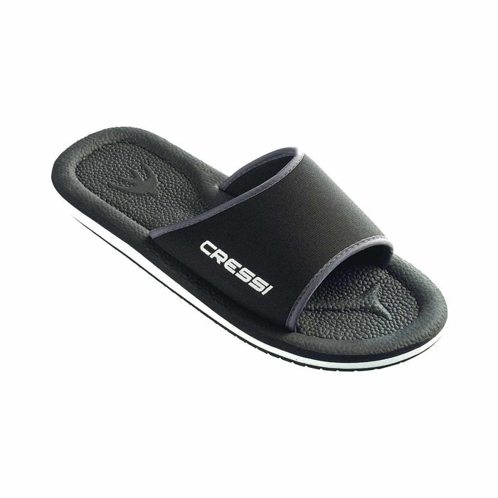 Flip Flops Lipari Black Size 38 Cressi VB951638