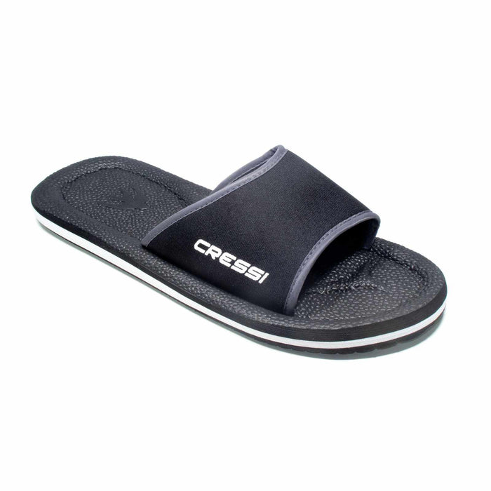 Flip Flops Lipari Black Size 42 Cressi VB951642