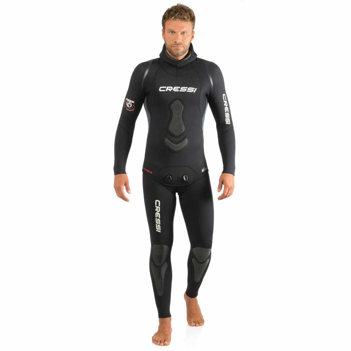 Wetsuit Apnea Man 3,5mm Black L-4 Cressi LE450104
